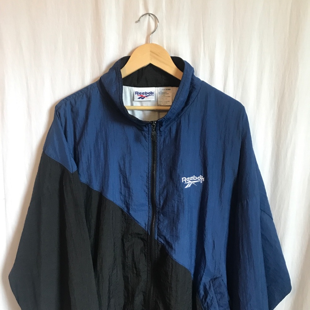 Vintage Reebok windbreaker jacket
